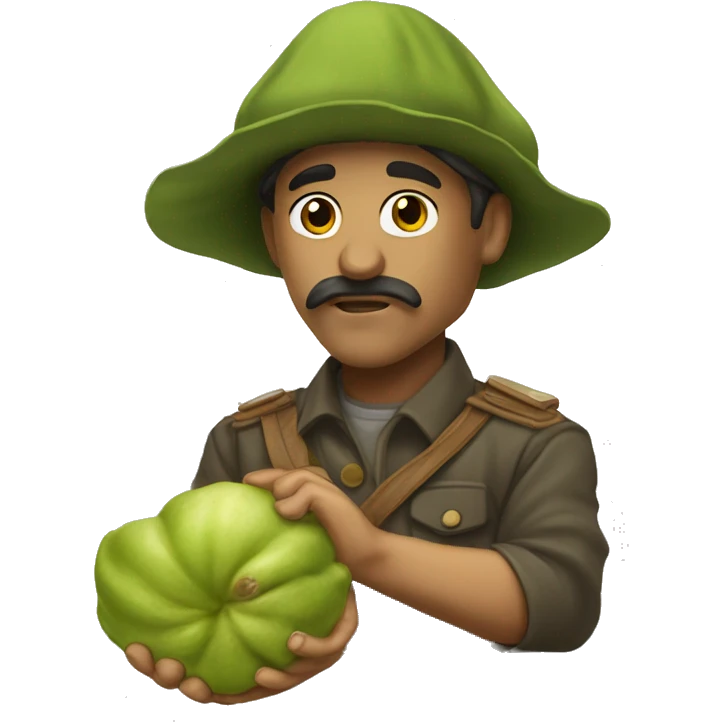 Cynamonka pistacjowa  emoji