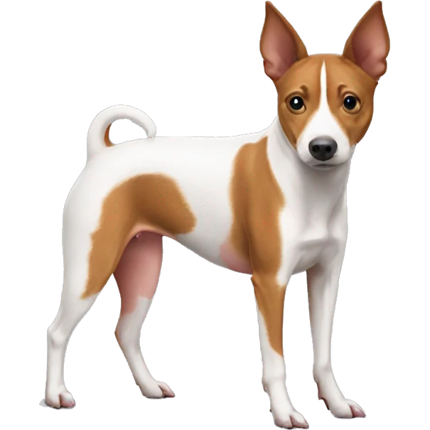 pig basenji emoji