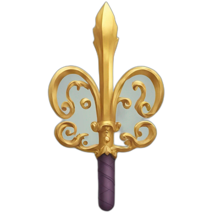 royal sceptre emoji