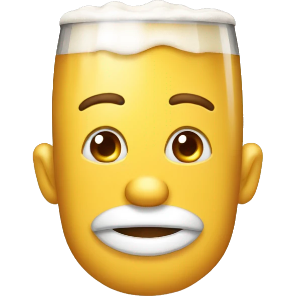 Chat qui boit de la bière  emoji
