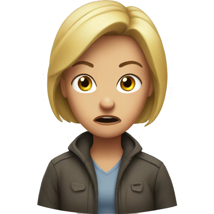 angry Karen emoji