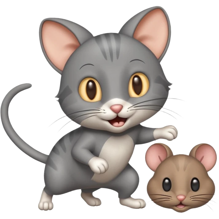 Tom and Jerry emoji