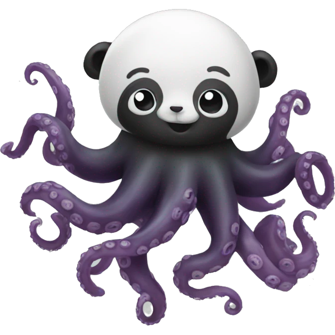 Panda octopus  emoji