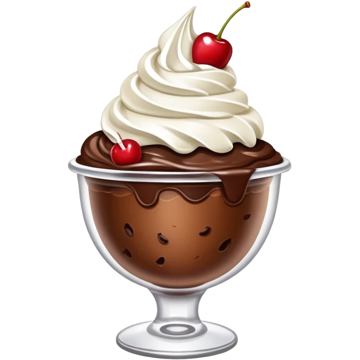 Poop sundae  emoji
