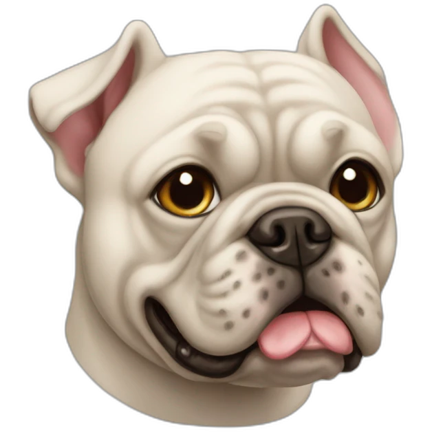 Bouledogue emoji