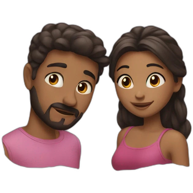 cinima couple love emoji