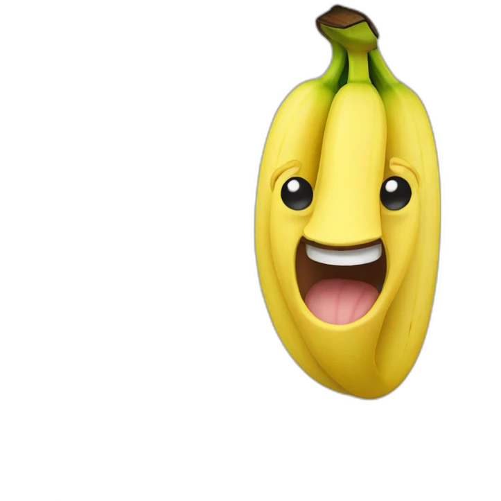 Singe banane emoji