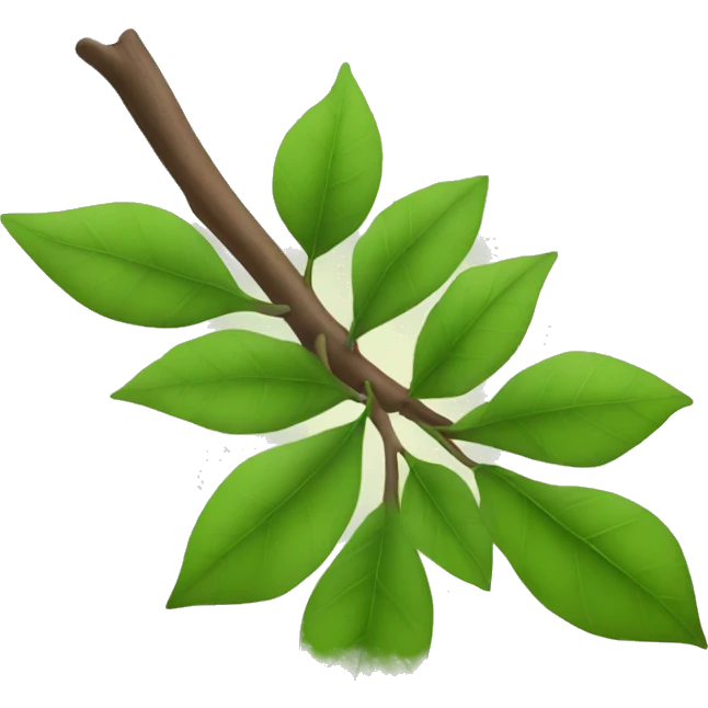 leaves on a branch emoji