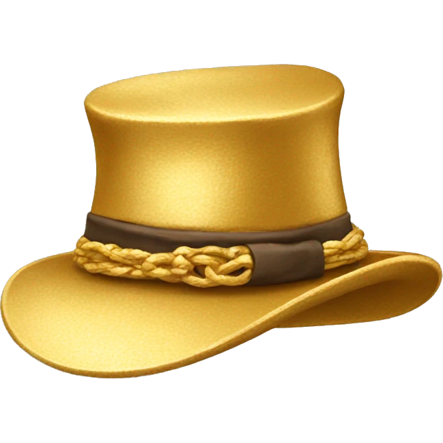 golden retwiwer in hat emoji