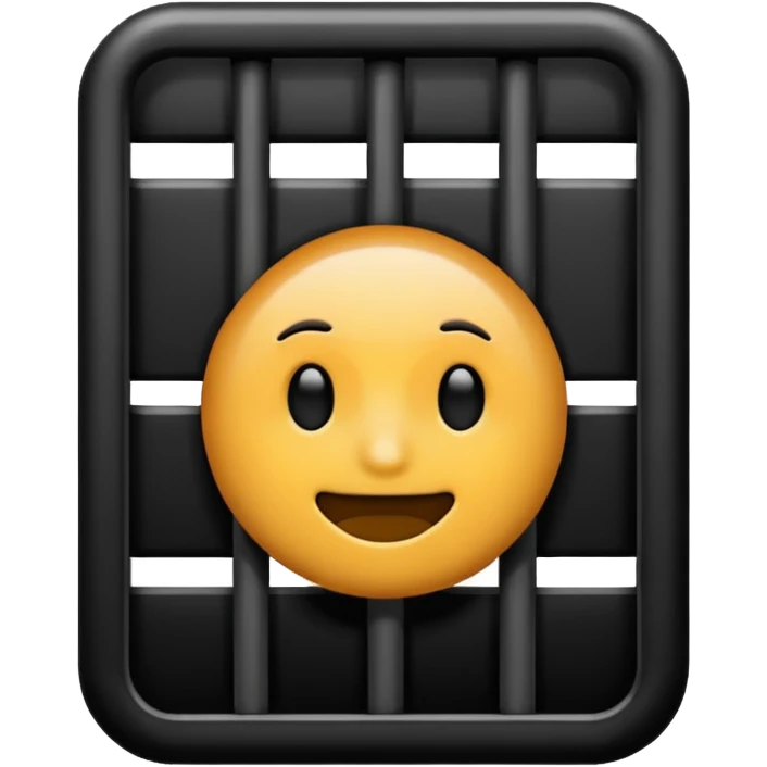 Jail emoji emoji