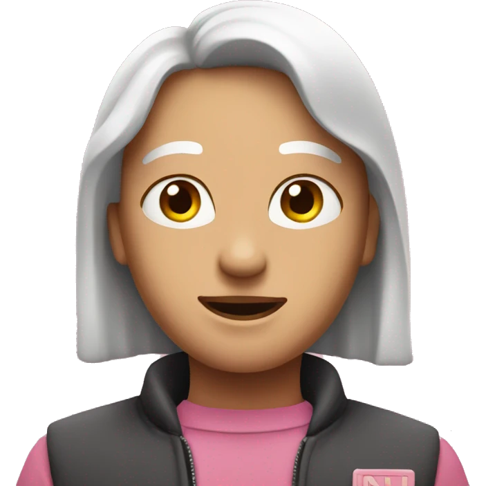 Pink Netflix symbol  emoji