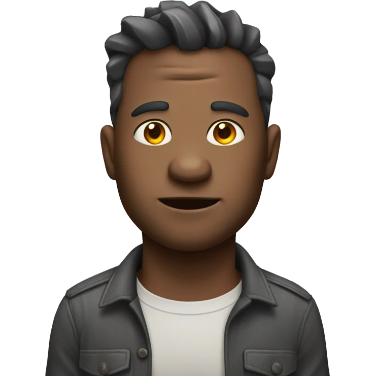 Man mixed with Rhino emoji