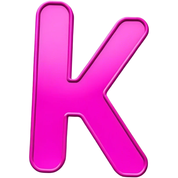 Pink neon sign with the word Kvitka emoji