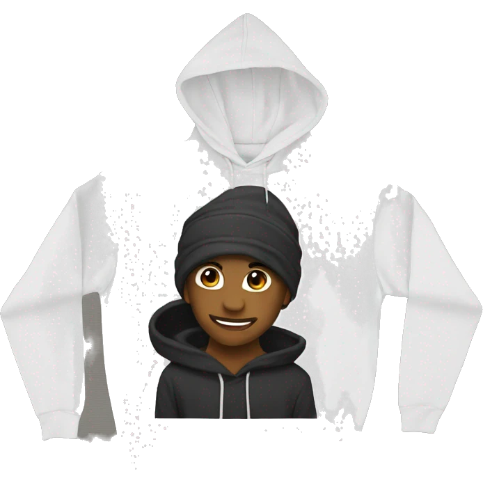 aesthetic hoodie emoji