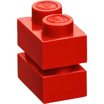 Red Lego piece emoji