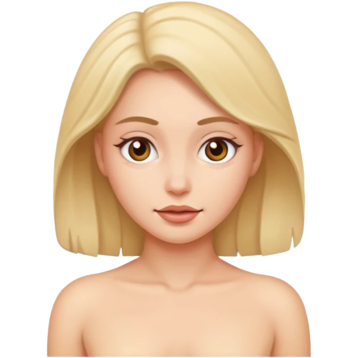 Naked woman emoji