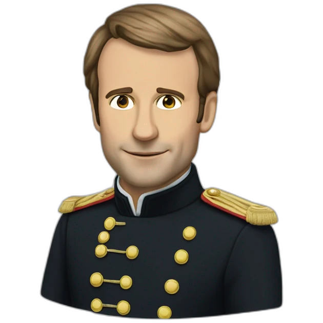 Macron prout emoji