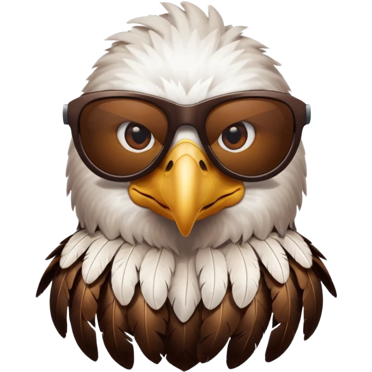 Eagle wearing sunglasses  emoji