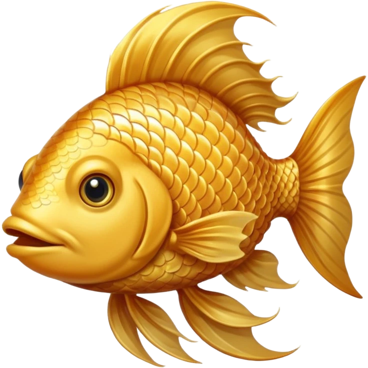 fish with hair emoji