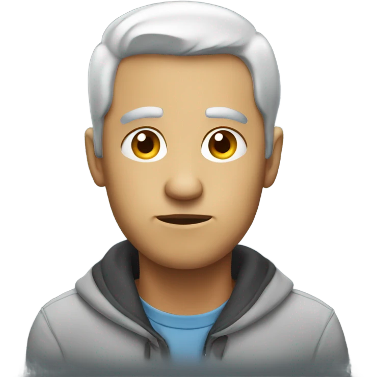 man thinking emoji