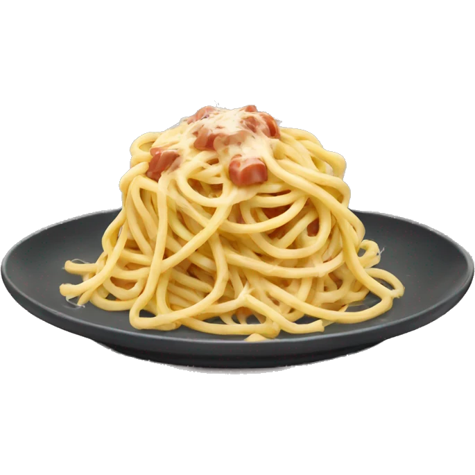 spaghetti carbonara emoji