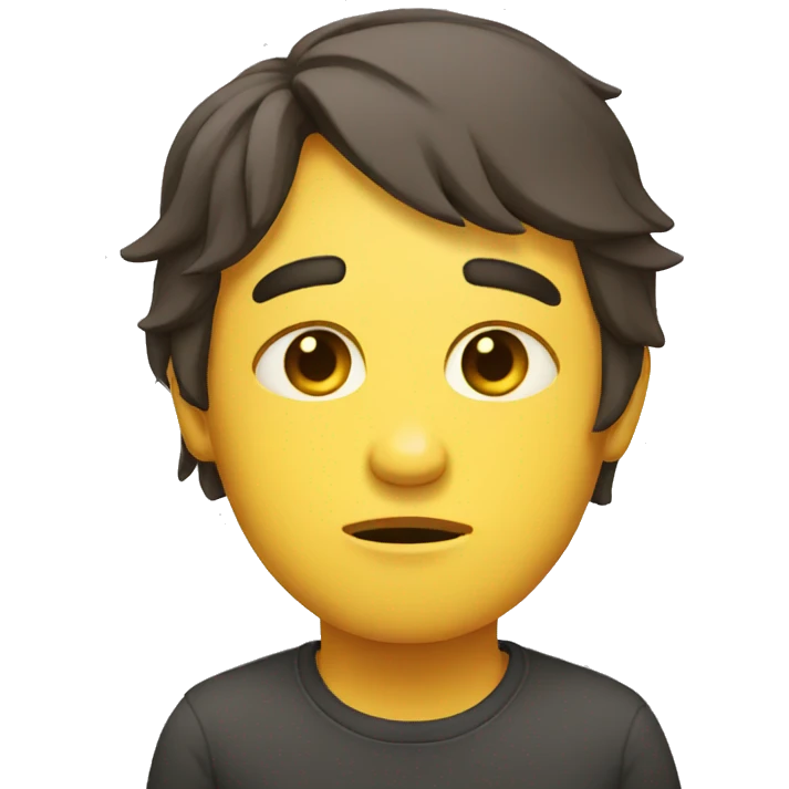 Sad emoji