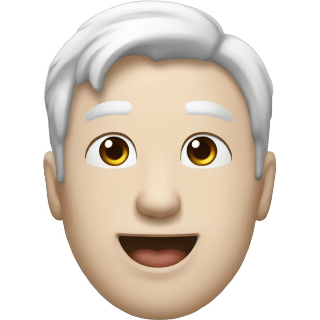 Main blanche avec le premier doigt replié dans la main le deuxième déplié droit le troisième perpendiculaire au deuxième, le quatrième pareil et le dernier comme le deuxième  emoji