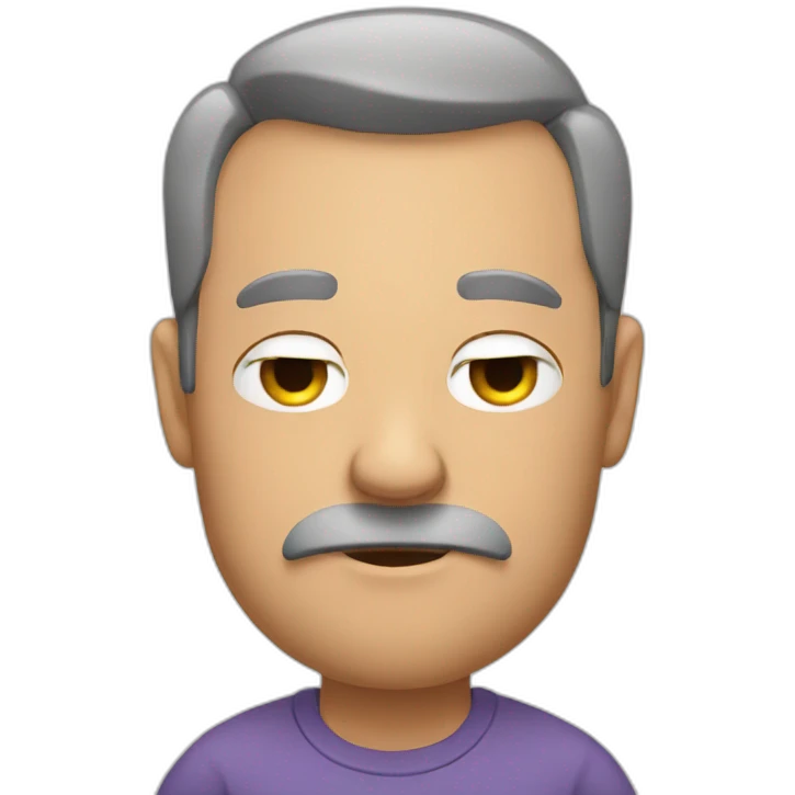 sleepy dad emoji