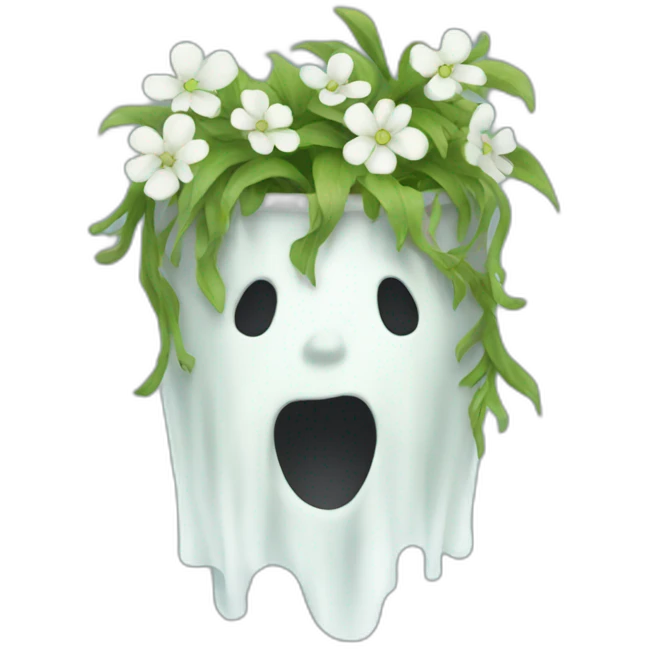 The Spring Ghost emoji