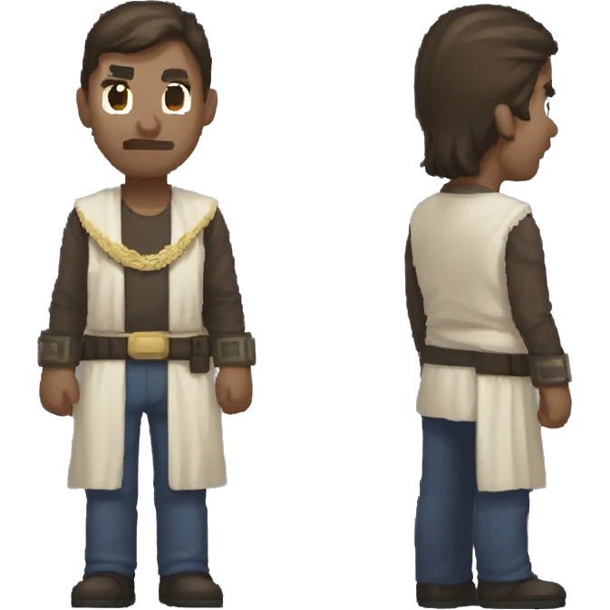 maymun elinde bilgisayar tutuyo pixelart emoji