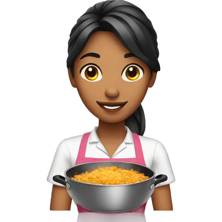 Girl cooking  emoji