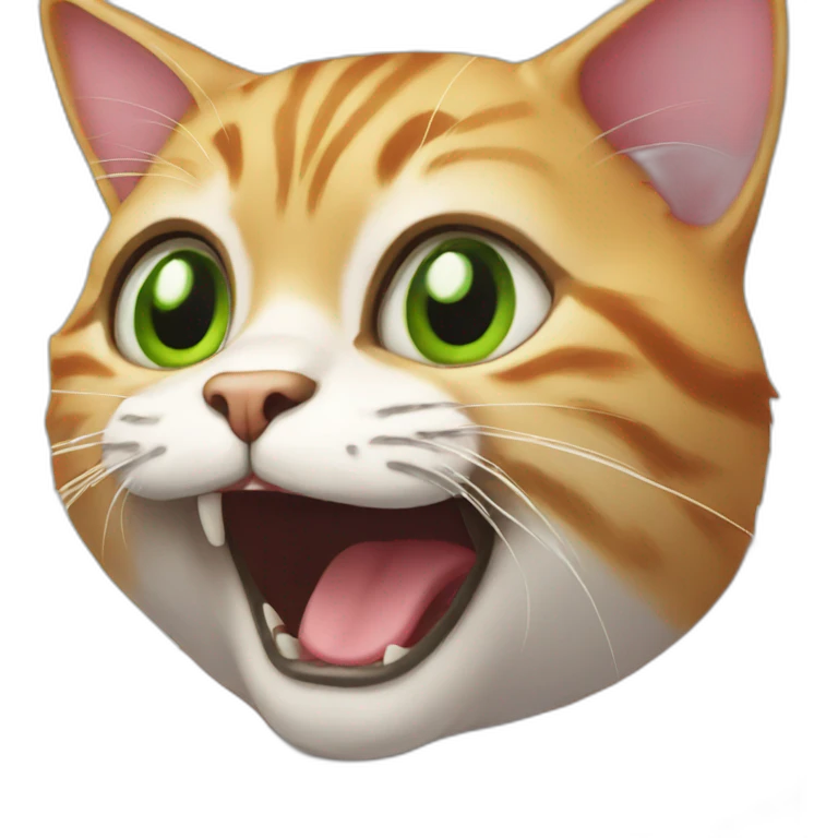 Hungry cat emoji