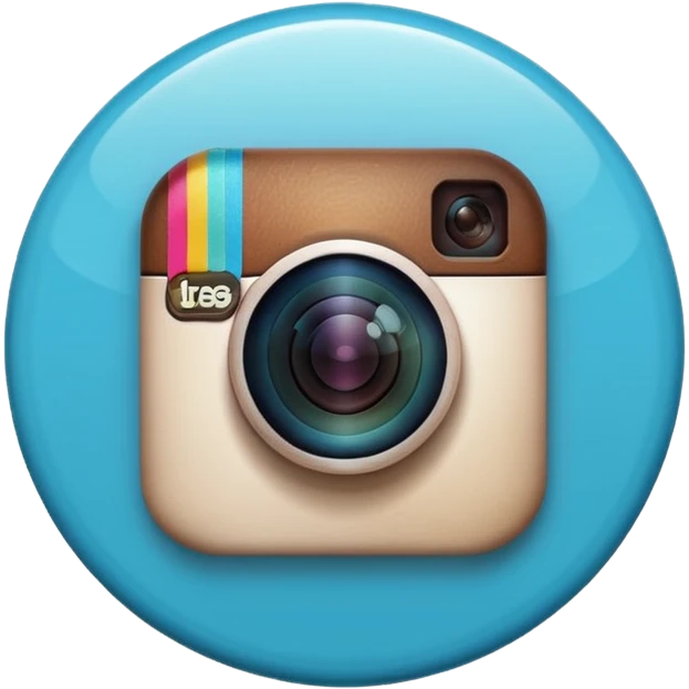 Generate a Instagram blue verified badge emoji exactly the same emoji