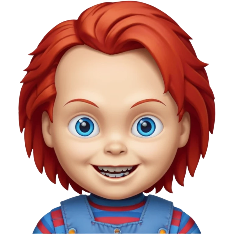 Un emojin de chuky emoji