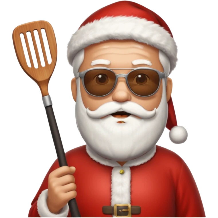 Santa BBQ emoji