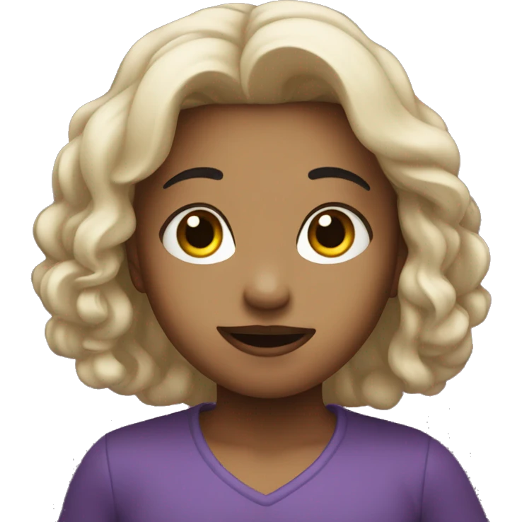 Sang violet emoji