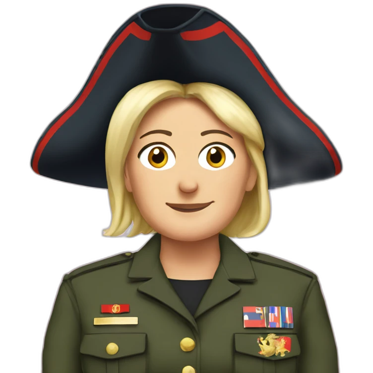 Marine Le Pen  emoji