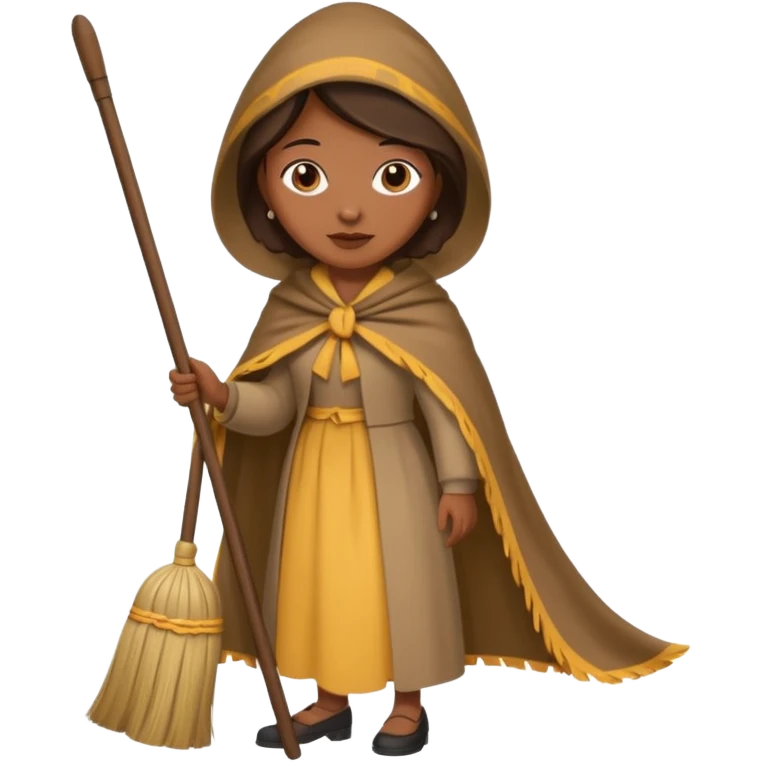 señora barriendo emoji
