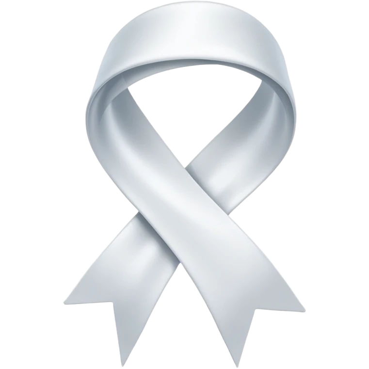 White ribbon 🎗️ emoji