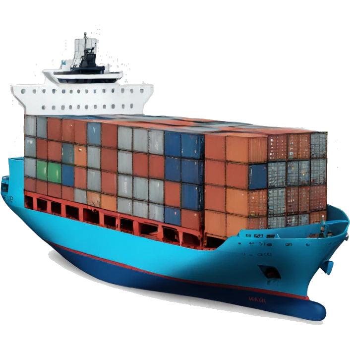 container ship emoji