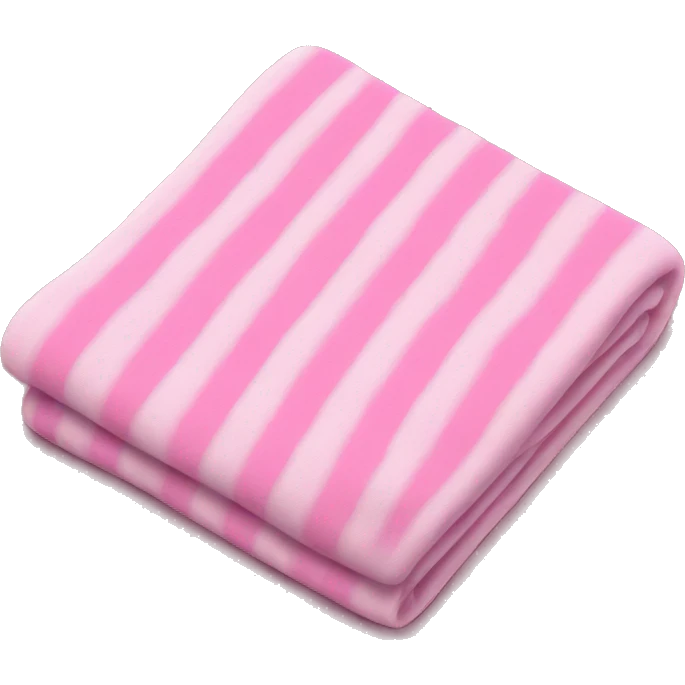 Pink blanket  emoji
