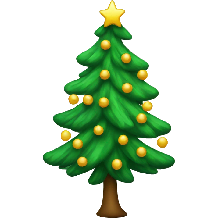 Christmas tree emoji