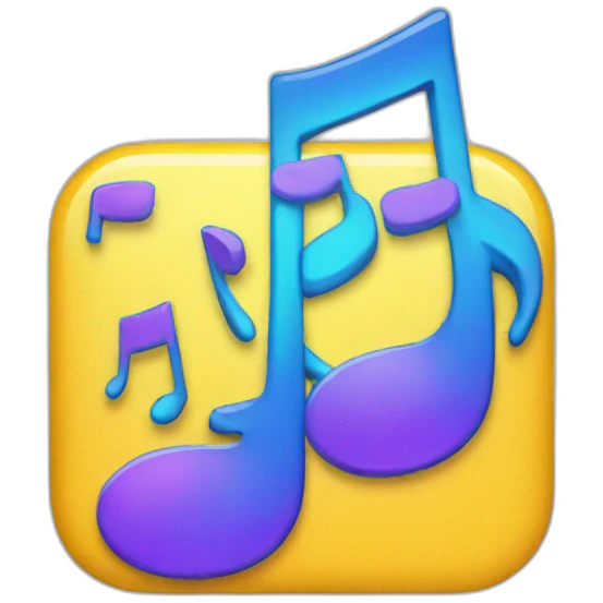 Music app emoji