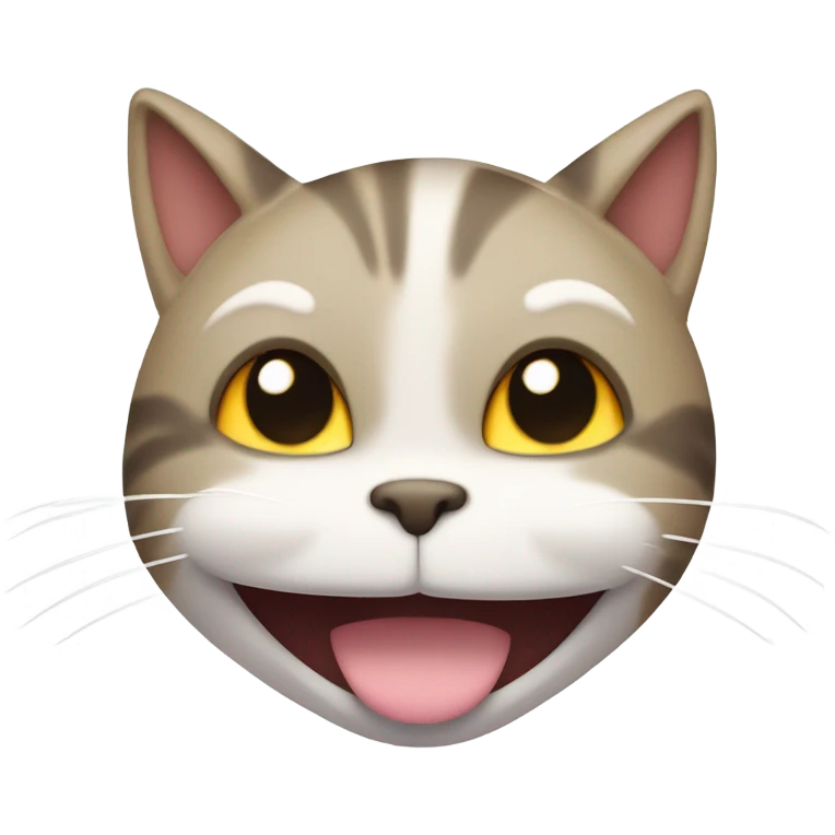 happy yoga cat  emoji