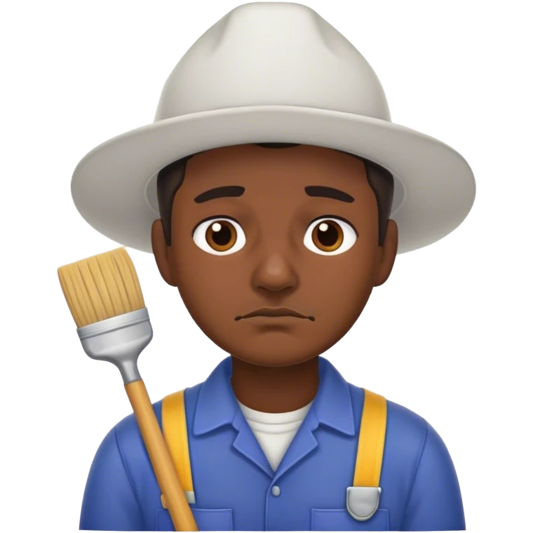 Sleepy  Mexican janitor emoji
