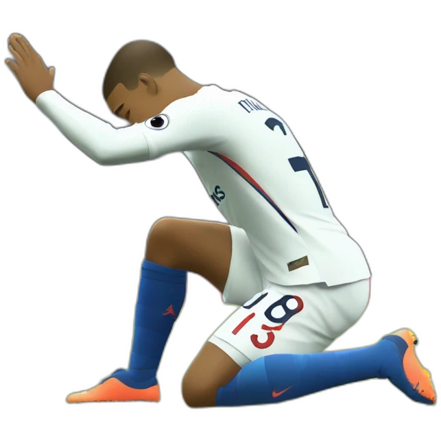 mbappé dab emoji