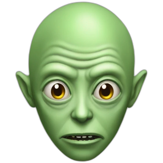 Trump alien emoji