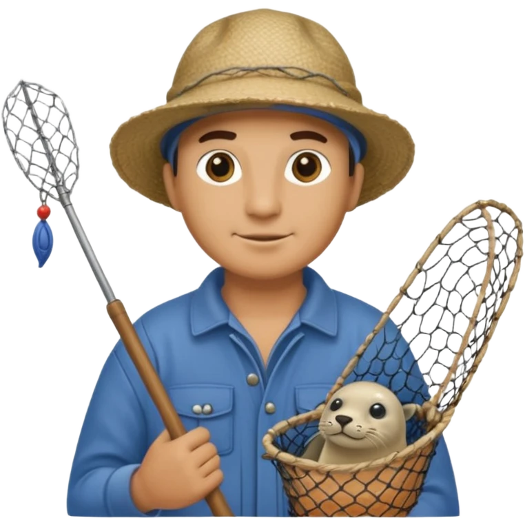 Seal fishing  emoji