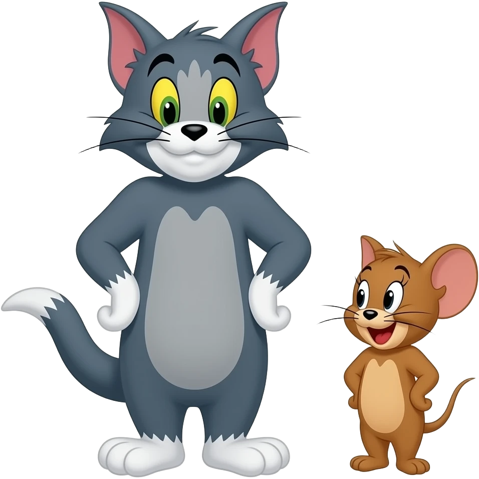 Tom and Jerry real emoji