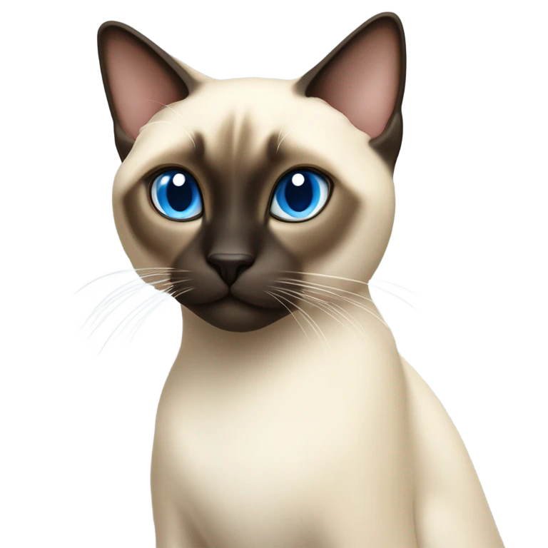 Siamese cat emoji